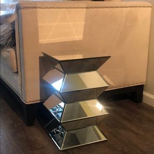 Glass End Table